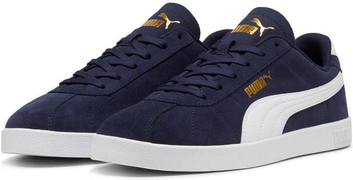 PUMA Club II Unisex Sneakers Navy- White- Gold