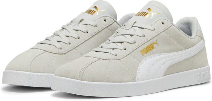 PUMA Club II Unisex Sneakers Glacial Gray- White- Gold