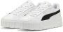 PUMA Karmen II L Dames Sneakers White- Black- Silver - Thumbnail 2