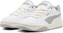 PUMA Park Lifestyle Unisex Sneakers White-Smokey Gray-Sugared Almond - Thumbnail 3