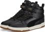 PUMA Rebound RBD Game WTR Winter Winterschoenen Sneaker-Boots Leer Zwart - Thumbnail 4