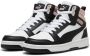 Puma Rebound v6 sneakers wit zwart lichtroze - Thumbnail 3