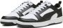 PUMA Rebound v6 Low Unisex Sneakers White- Black- White - Thumbnail 3