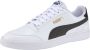 PUMA Shuffle Unisex Sneakers White- Black- Team Gold - Thumbnail 6