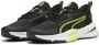 PUMA PWRFrame TR 3 Heren Sportschoenen Black-Olive Green-Lime Pow - Thumbnail 3