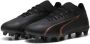 PUMA ULTRA MATCH FG AG Unisex Sportschoenen Black-Copper Rose - Thumbnail 3