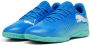 Puma Future 7 Play senior zaalvoetbalschoenen kobaltblauw mintgroen wit - Thumbnail 2