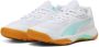 PUMA Solarflash III W+ Unisex Sportschoenen White-Electric Peppermint - Thumbnail 1