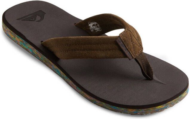 Quiksilver Carver Suede Recycled Sandalen bruin - Foto 1