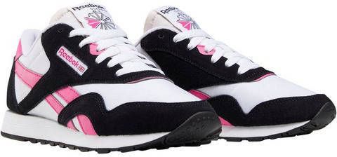 reebok pink and black