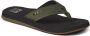 Reef The Layback black Olive Heren Slippers Zwart Olijfgroen - Thumbnail 4