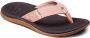 Reef Santa Ana Slippers Dames Zwart dessin 37+ - Thumbnail 4