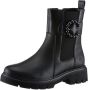 Remonte Chelsea-boots blokhak businessmode enkellaars met mooie decoratieve gesp - Thumbnail 1