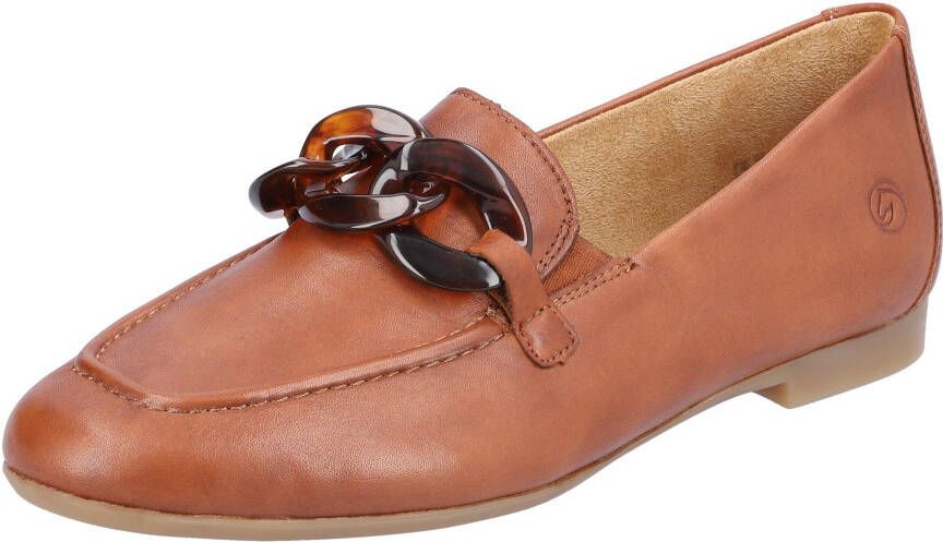 Remonte Loafers Slipper business schoen met opvallende sierketting