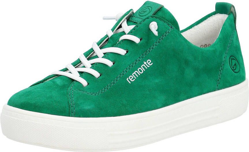 Remonte Slip-on sneakers Plateau sneaker slipper vrijetijdsschoen met praktische verwisselbare inlegzool