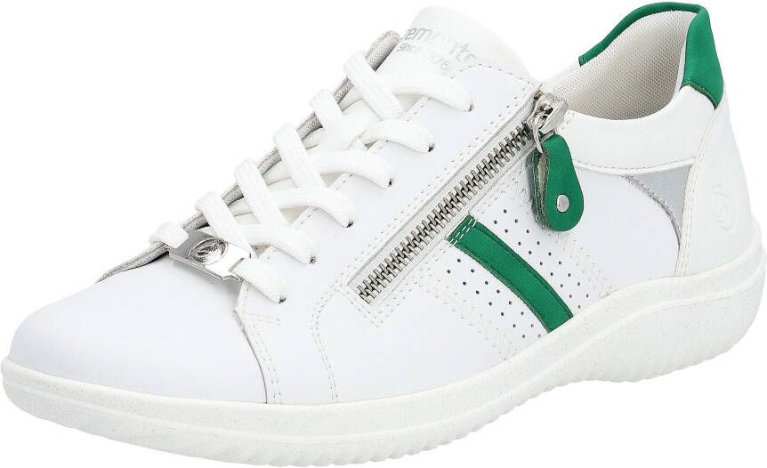 Remonte Sneakers met zijrits vrijetijdsschoen halve schoen veterschoen