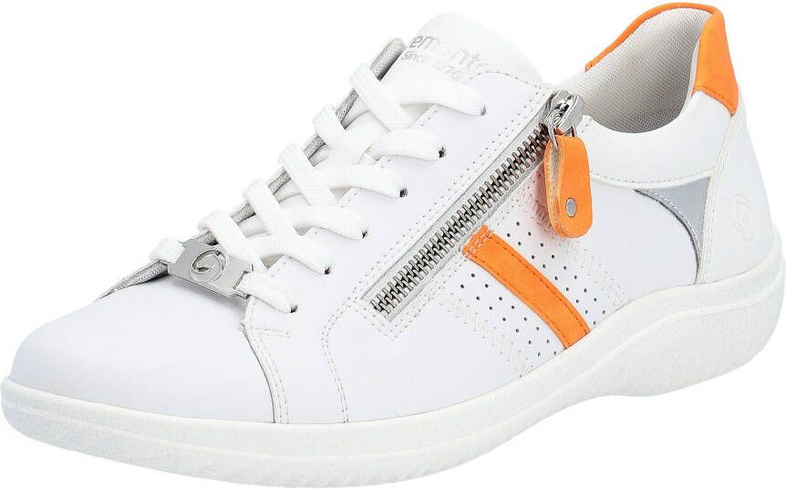 Remonte Sneakers met zijrits vrijetijdsschoen halve schoen veterschoen