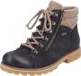 Remonte Winterlaarzen blokhak outdoorschoen veterschoen in trendy bergbeklimmer-look - Thumbnail 1