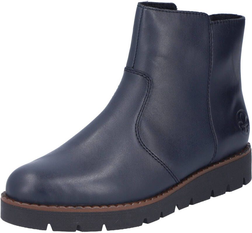 Rieker Boots zonder sluiting enkellaars casual laarzen basic laarzen met binnenrits