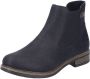 Rieker Chelsea-boots instappers enkellaars blokhak met verwarmende textielvoering - Thumbnail 1