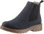 Rieker Chelsea-boots instappers enkellaars blokhak met knusse warme voering - Thumbnail 1