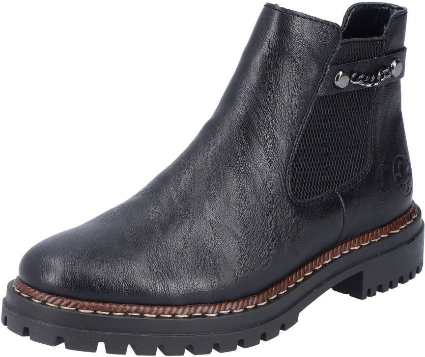 Rieker Chelsea-boots met mooie sierketting