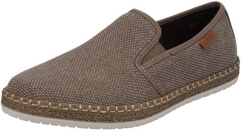 Rieker Espadrilles Slipper strand schoen zomerschoen met stretchinzetten - Foto 3