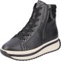 Rieker EVOLUTION Hoge veterschoenen plateaulaarsjes high top sneakers with two zippers - Thumbnail 2