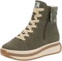 Rieker EVOLUTION Hoge veterschoenen plateaulaarsjes high top sneakers with two zippers - Thumbnail 2