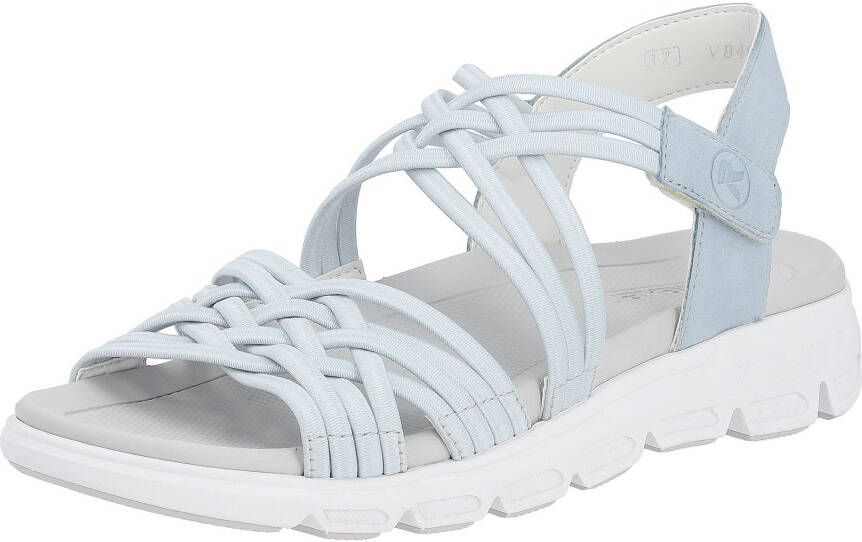 Rieker EVOLUTION Sandalen zomerschoen sandaal met elastische bandjes en klittenbandsluiting