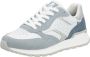 Rieker Witte Sneaker met Blauwe Accenten Multicolor Dames - Thumbnail 4