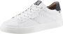 Rieker Comfortabele witte leren sneaker voor heren White Heren - Thumbnail 5