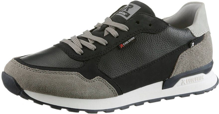 Rieker EVOLUTION Sneakers met gepolsterde schaprand vrijetijdsschoen halve schoen veterschoen