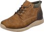 Rieker Hoge veterschoenen in moderne used-look - Thumbnail 1