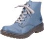 Rieker Hoge veterschoenen met gestempeld logo - Thumbnail 2