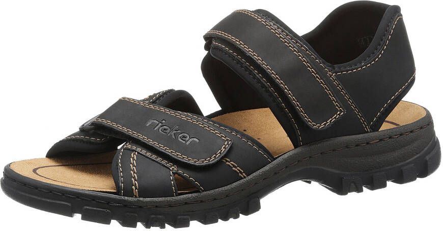 Rieker Sandalen summer shoe velcro shoe outdoor shoe with profiled sole