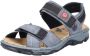 Rieker Sandalen zomerschoen outdoorschoen sleehak in trekkinglook - Thumbnail 2