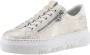 Rieker Witte Vrijetijdsschoenen Dames Sneakers White Dames - Thumbnail 1