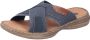 Rieker Heren Blauwe Lichtgewicht Slipper Blue Heren - Thumbnail 4