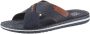 Rieker Pacific Sherry Casual Flat Slippers Blauw Heren - Thumbnail 3