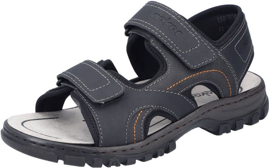 Rieker Trekkingsandalen zomerschoen outdoorsandaal vrijetijdssandaal met profielzool