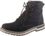 Rieker Warm Gevoerde Veterschoenen Black Heren - Thumbnail 3