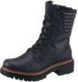 Rieker Veterboot 72600-14 Blauw Warm Gevoerd - Thumbnail 2