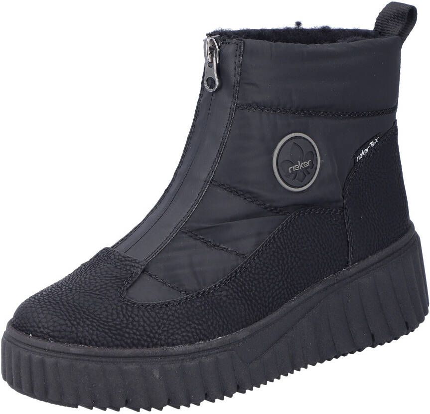 Rieker Winterlaarzen outdoorlaarzen snowboots met ritssluiting op de wreef