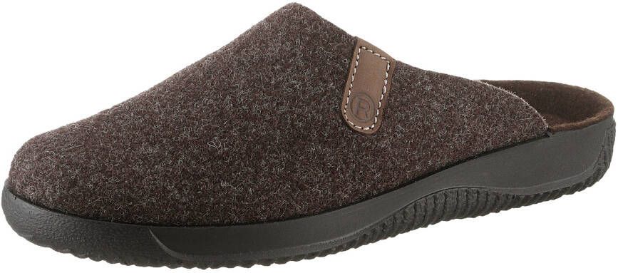 Rohde Pantoffels SOLTAU-H huisschoen slippers klomp met zijlabel