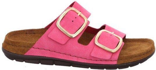 Rohde Slippers Rodigo sleehak zomerschoen pantoffels in trendy felle kleuren