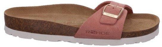 Rohde Slippers wedge heel summer shoe slippers with pre-shaped footbed