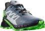 Salomon Supercross 4 Heren Trail-Running Schoenen Hardloopschoenen Grijs - Thumbnail 2