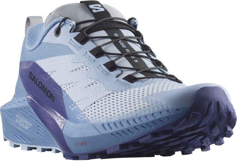 Salomon Women's Sense Ride 5 Trailrunningschoenen blauw