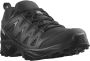 Salomon X BRAZE GTX GORE-TEX Heren Wandelschoenen Trekking Schoenen Zwart - Thumbnail 2